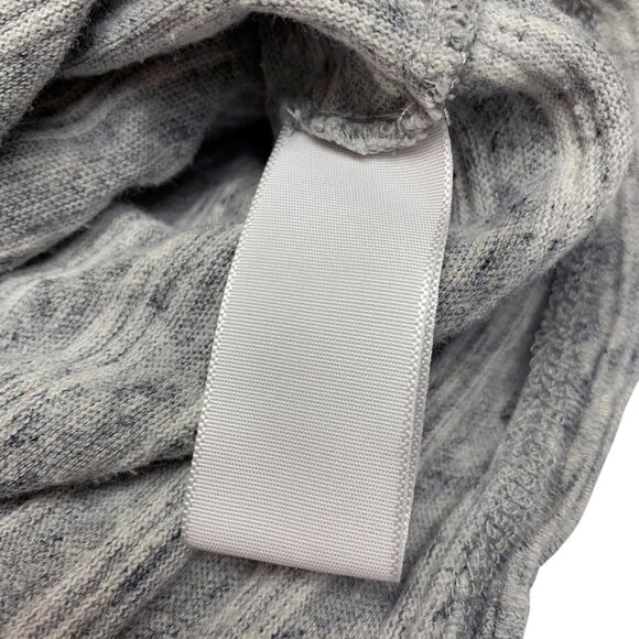 Standard James Perse Heather Gray Cowl Neck Pullover Top - Picture 5 of 8